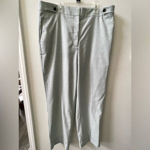 Ann Taylor dress pants, minty green, size 14